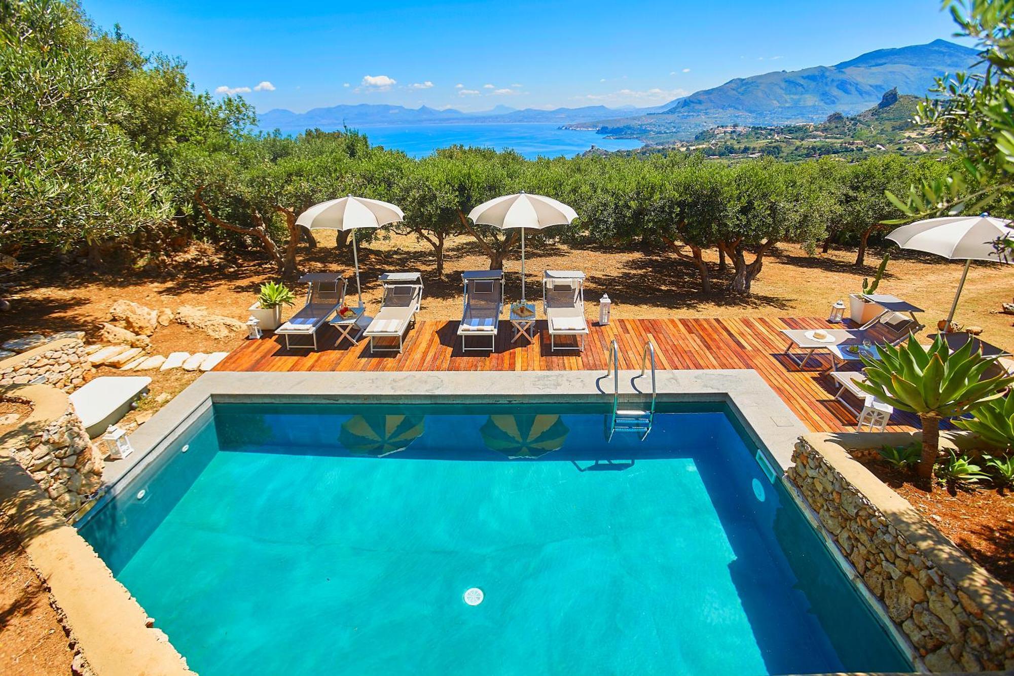 Villa Lo Zingaro - Scopello-Villas 斯科佩洛 外观 照片