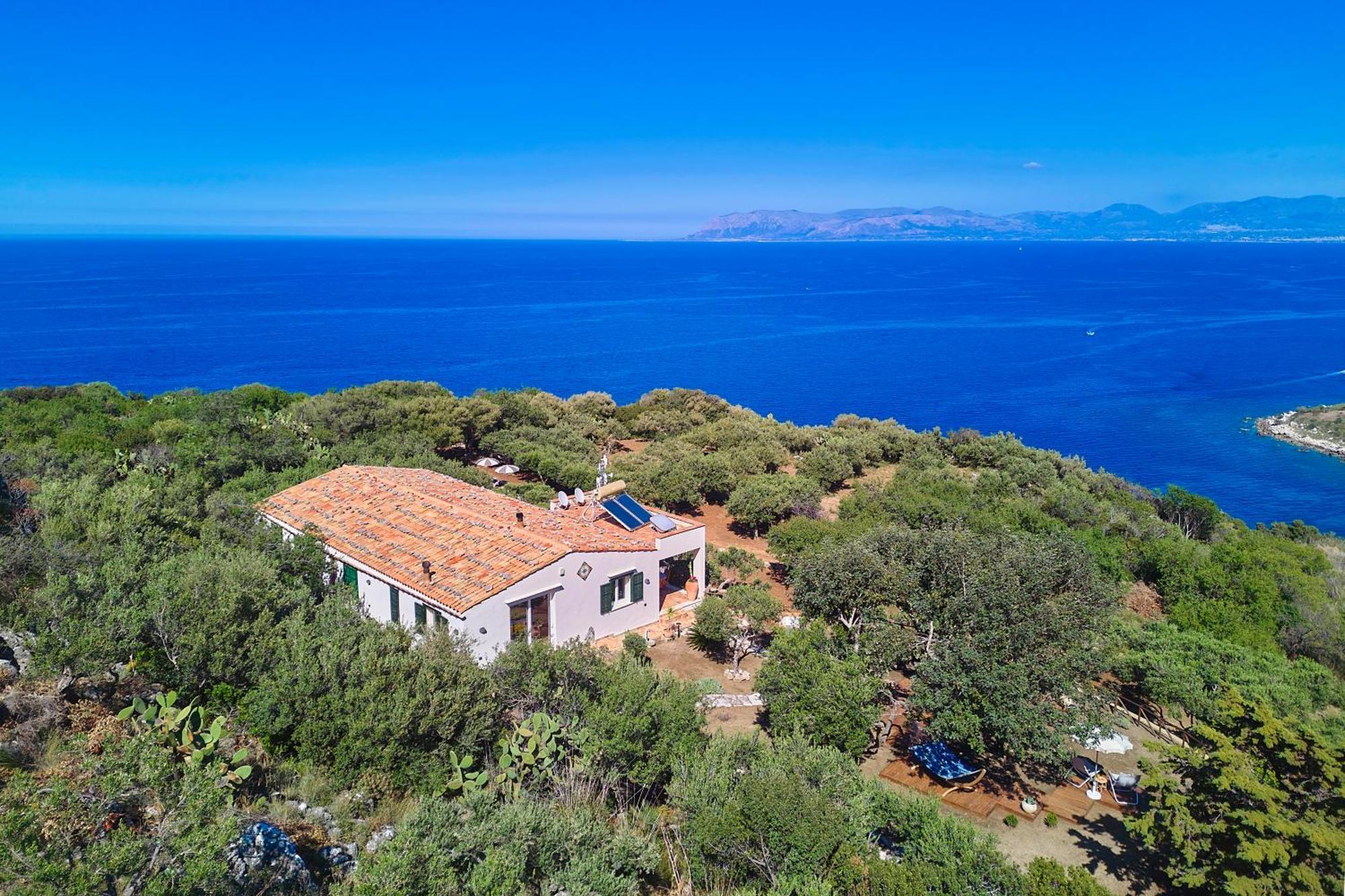 Villa Lo Zingaro - Scopello-Villas 斯科佩洛 外观 照片
