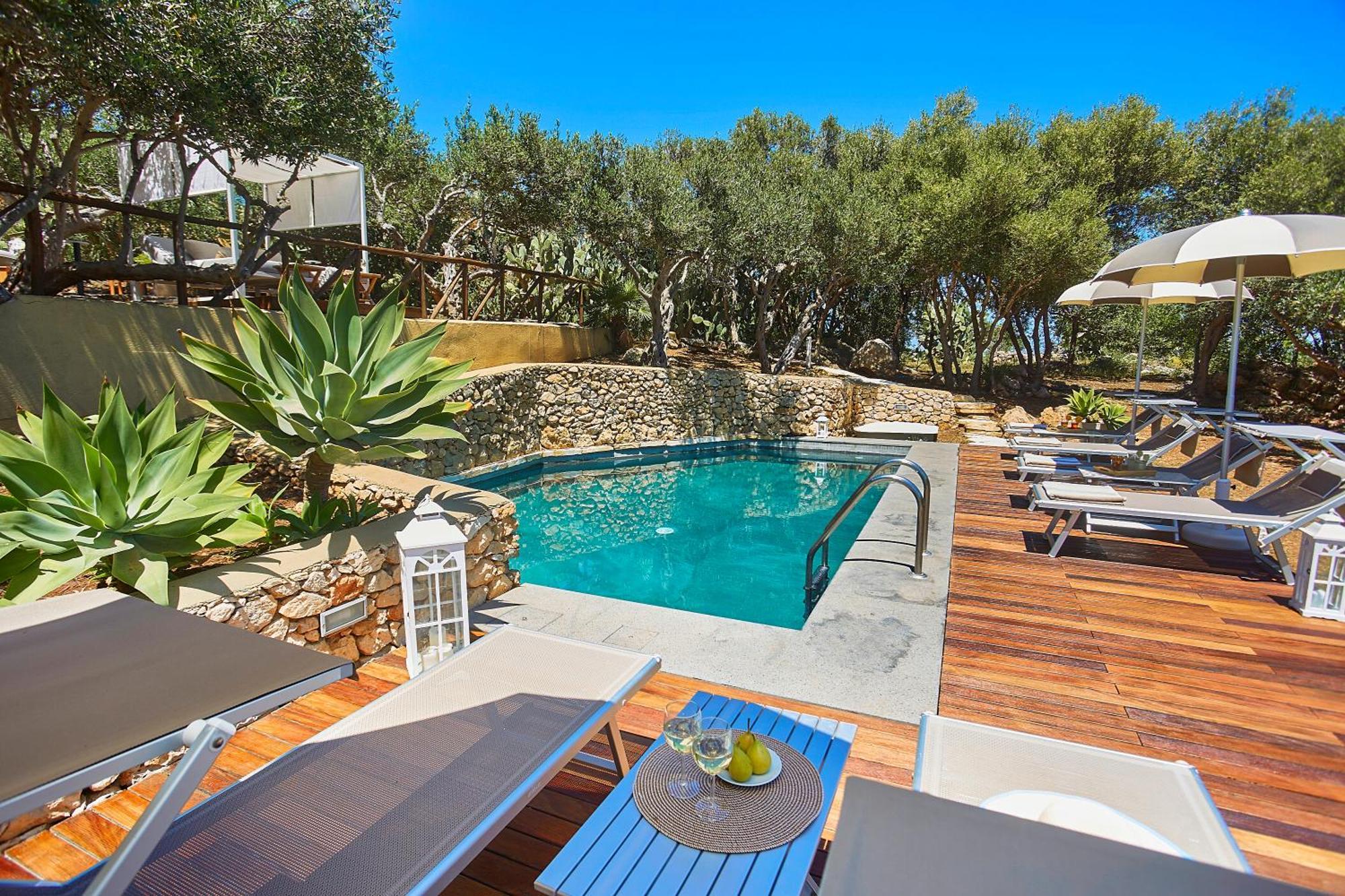 Villa Lo Zingaro - Scopello-Villas 斯科佩洛 外观 照片