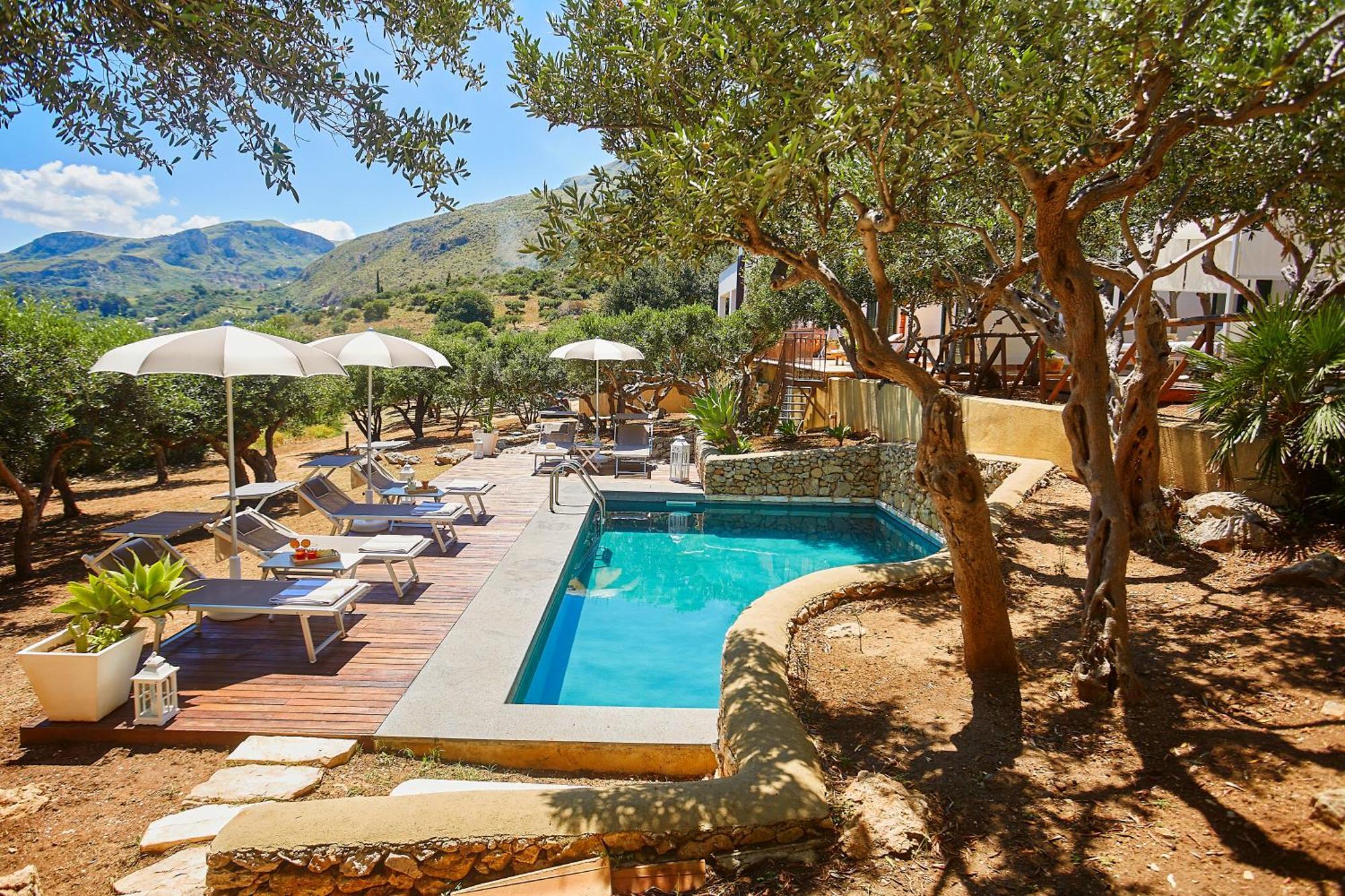 Villa Lo Zingaro - Scopello-Villas 斯科佩洛 外观 照片