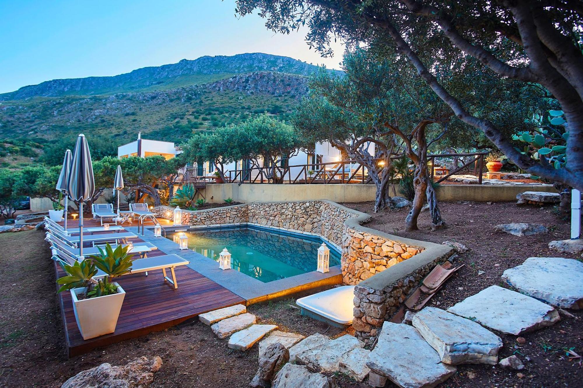 Villa Lo Zingaro - Scopello-Villas 斯科佩洛 外观 照片