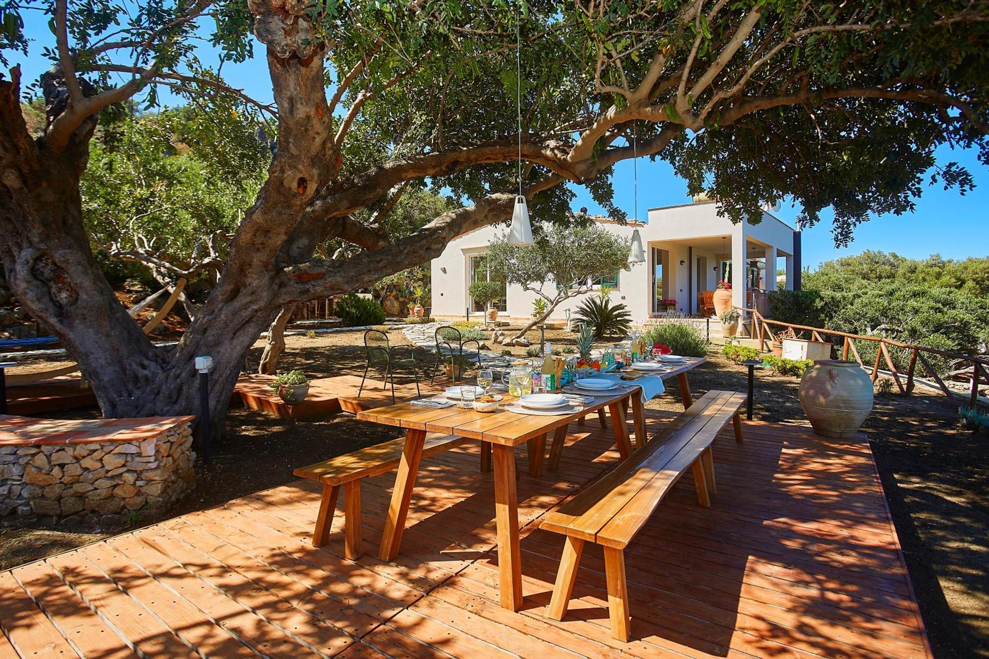 Villa Lo Zingaro - Scopello-Villas 斯科佩洛 外观 照片